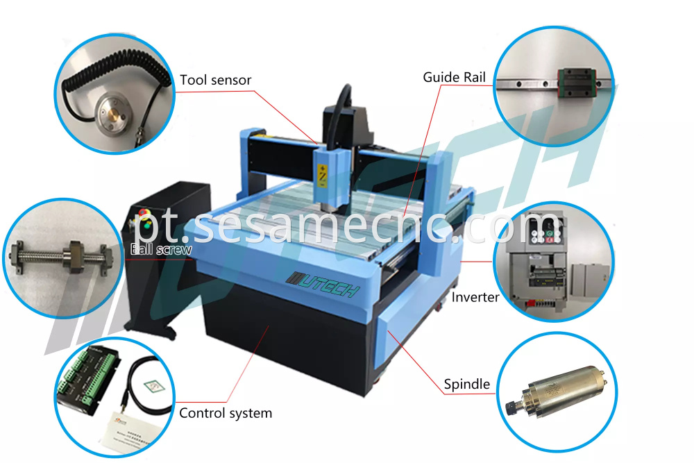 Small size 6090 cnc router machine